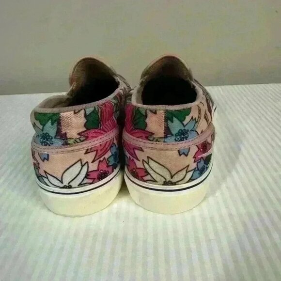 Nike Womens 7 Toki Aloha Kawaii Floral Slip On Sneakers Coastal Sporty - Picture 9 of 12
